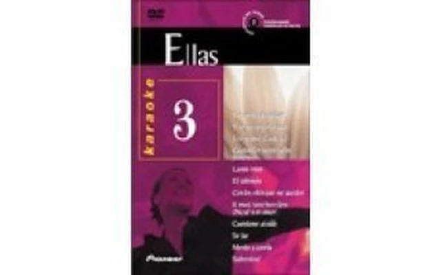 DVD Karaoke Pioneer 03 | ELLAS