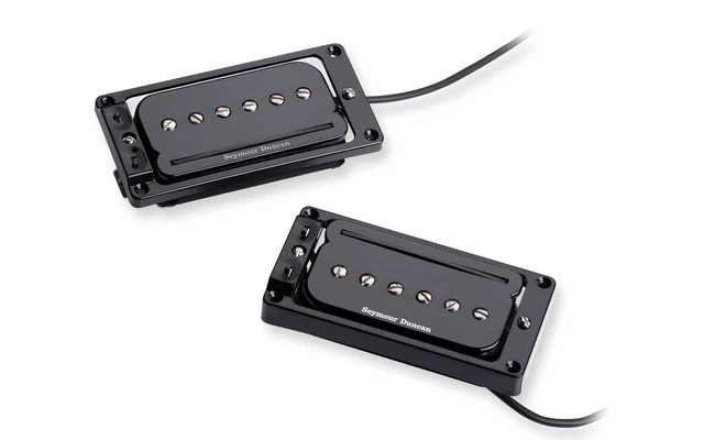 Seymour Duncan P-Rails W/Flat Triple Shot Set Blk