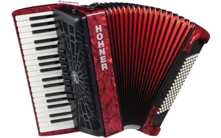 Foto de Hohner BRAVO III 96 RED NEW