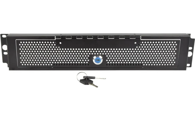 Adastra Tapa de seguridad para rack con llave (2U)