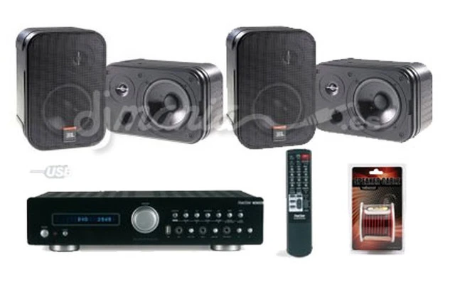 Sonido Comercio JBL Pro - 4 Altavoces + Amplificación