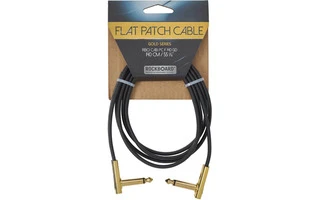Foto de RockBoard Flat Patch Cable Gold 140 Cm