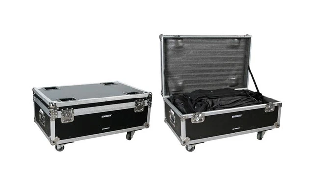 LED StarCloth I - En Flight Case - 128 LEDs Tricolores - 6 x 4m
