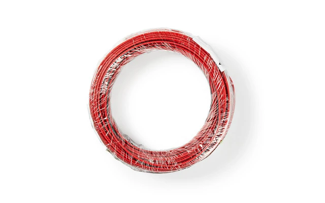 Cable de Altavoz - 2x 0,75 mm2 - 25,0 m - Brida - Negro/Rojo - Nedis CAGW0750BK250