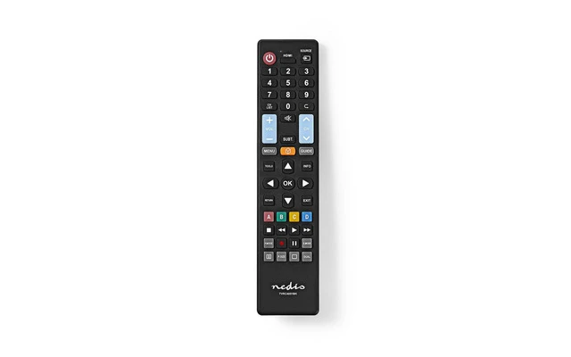 Mando a Distancia de Repuesto - Preprogramado - Control de 5 Dispositivos - Nedis TVRC4051BK