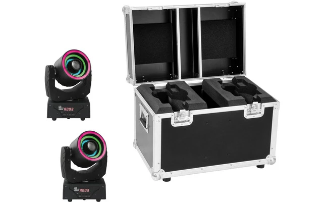 Eurolite Set LED TMH-41 Hypno Moving-Head Spot + Case