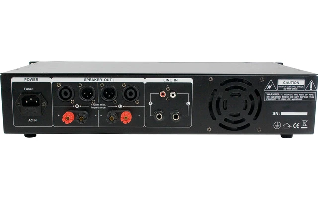 Amplificador PA 2X 300 W KÖNIG 