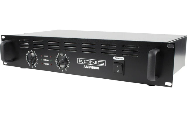 Amplificador PA 2X 300 W KÖNIG 