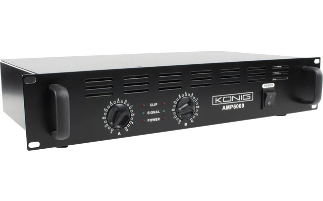 Amplificador PA 2X 300 W KÖNIG 