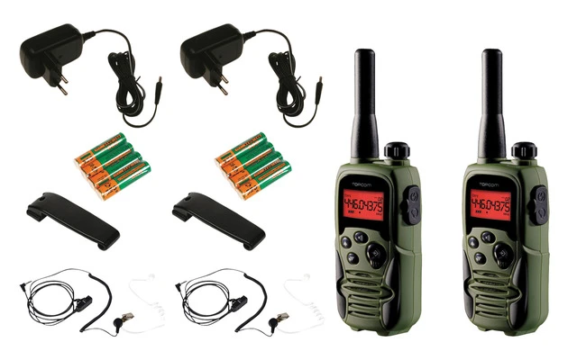 Walkie talkie twintalker groen