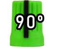 DJ Techtools Chroma Caps Super Knob 90º Verde