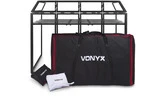 Vonyx DB5 Pro Cabina DJ Aluminio ancho 2.0m