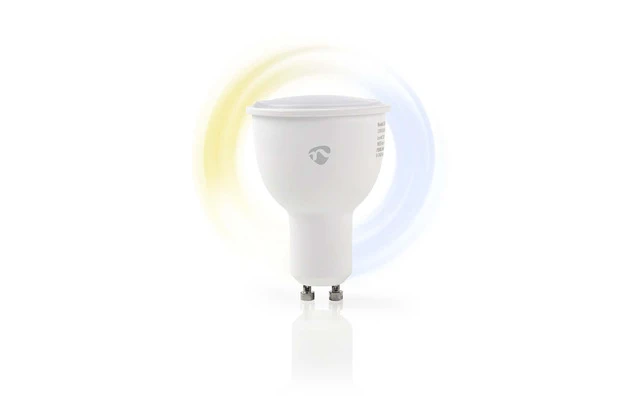 Bombilla LED Inteligente con Wi-Fi - Blanco Cálido a Frío - GU10 - Nedis WIFILW10WTGU10