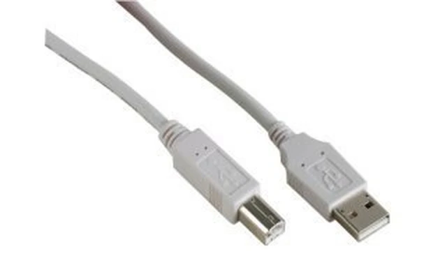 CABLE USB MACHO A / MACHO B, LONGITUD: 1m