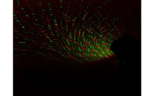 Mini Láser - 100 mW - Rojo / Verde - USB y mando a distancia