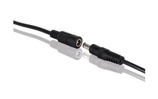 CABLE CON CONECTOR DC (MACHO/HEMBRA)