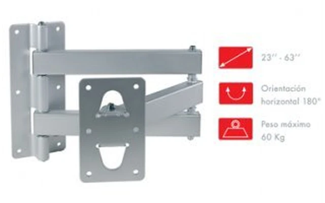 Fonestar STV-672 - Brazo para soporte plata