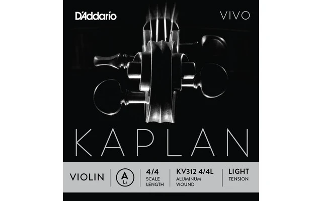 D'Addario KV312 4/4L Kaplan Vivo - La