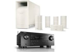 Denon AVR-S960 + Bose AcoustiMass 10 Blanco