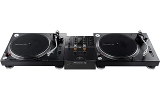 Pioneer DJ DJM 250 MK2 + 2x PLX-500