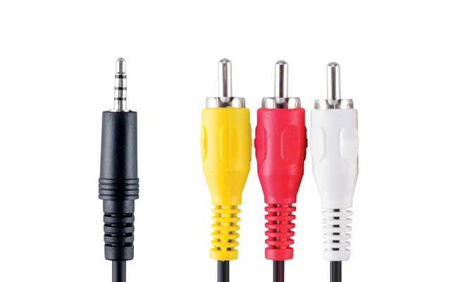 Cable de Vídeo Estéreo 3,5mm 2.0 m