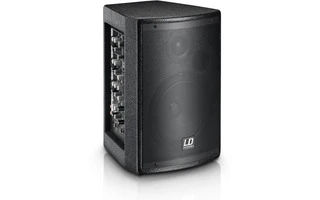 LD Systems STINGER MIX 6 A G2 - Altavoz de PA de 6,5" activo con Mesa de Mezclas 4 Canales 