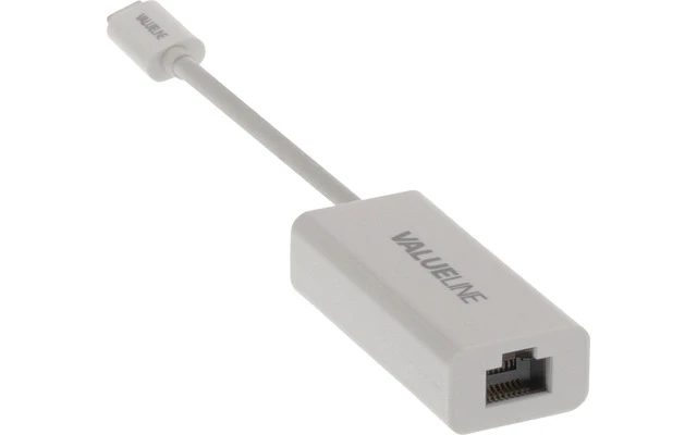 Cable adaptador de USB 3.1 C macho a RJ45 hembra de 0,15 m