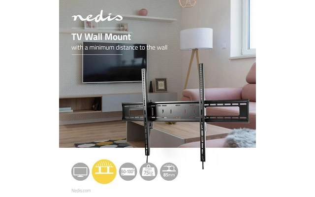 Soporte Inclinado de Pared para TV - 60 - 100