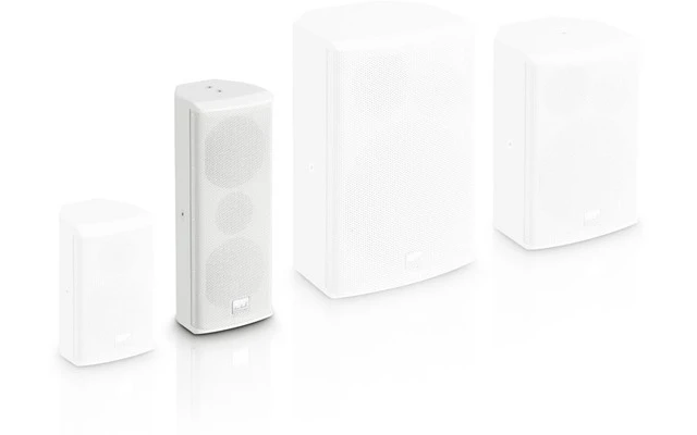 LD Systems SAT 242 G2 W - Caja acústica para instalación 2 x 4