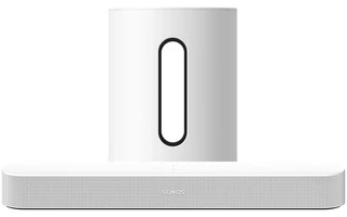 Sonos Beam 2 Blanco + Sonos Sub Mini Blanco