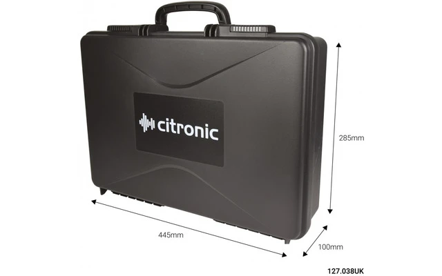 Citronic ABS445 - Maleta de transporte multiusos