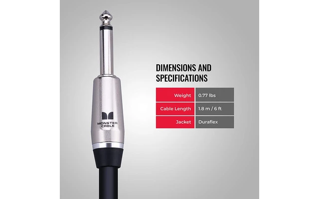 Monster Cable Performer 600 S-6 Prolink - 0.45 metros