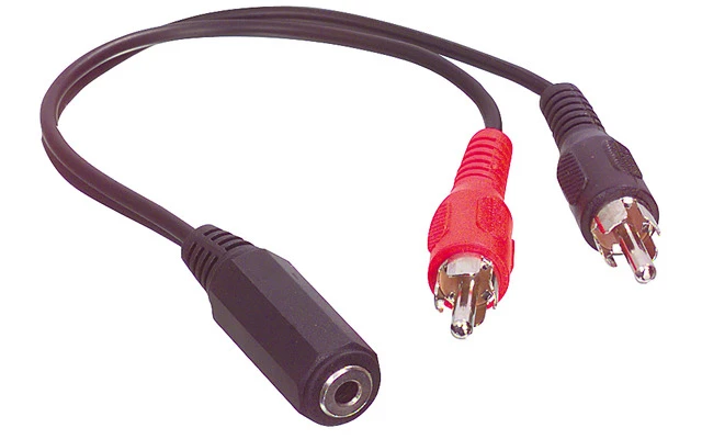 Audio / video cable 0.20 m