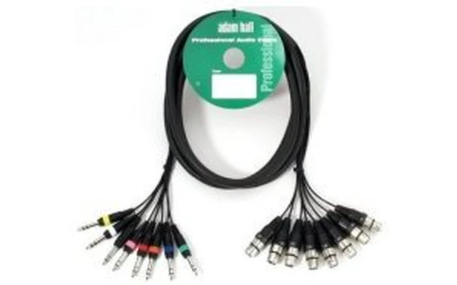 Adam Hall - 8 canales Stereo 8xXLR hembra / 8x Jack Plug stereo 