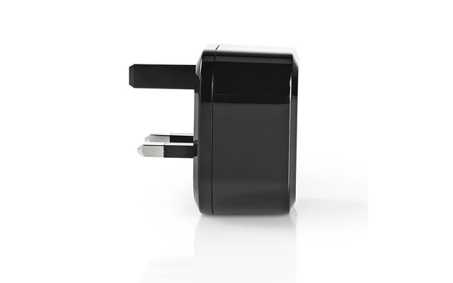 Cargador de Pared - 3,0 A - USB-C - Power Delivery 18 W - Negro - Conector para Reino Unido  - N