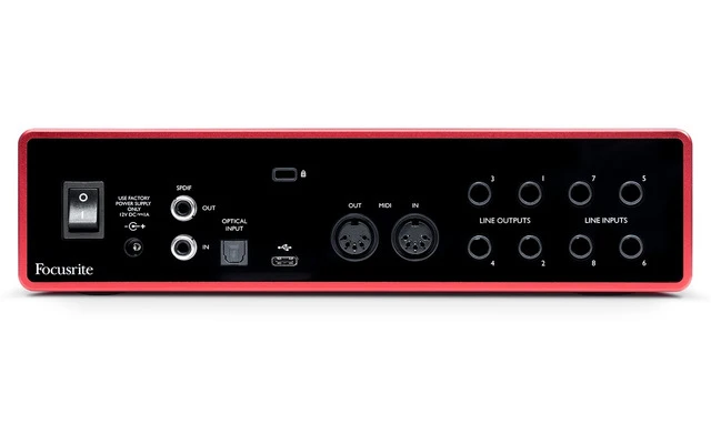 Focusrite Scarlett 18i8 3Rd Gen