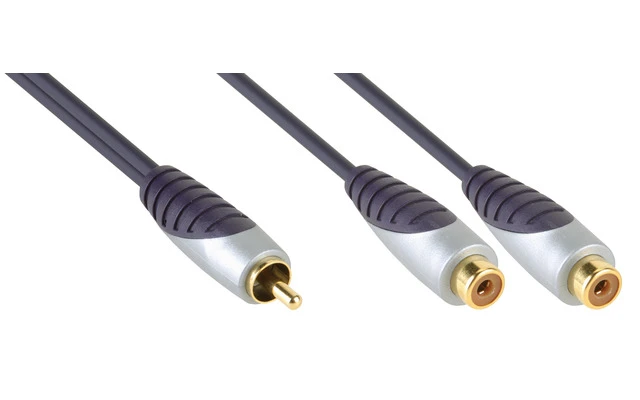 Cable de Adaptador de Audio Estéreo de Rendimiento de Primera Clase 0.2 m