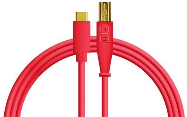 DJ TechTools Chroma Cable USB-C Rojo