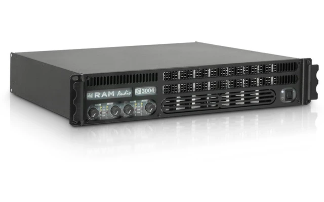 Ram Audio S 3004 - Amplificador de PA 4 x 700 W 2 Ohmios