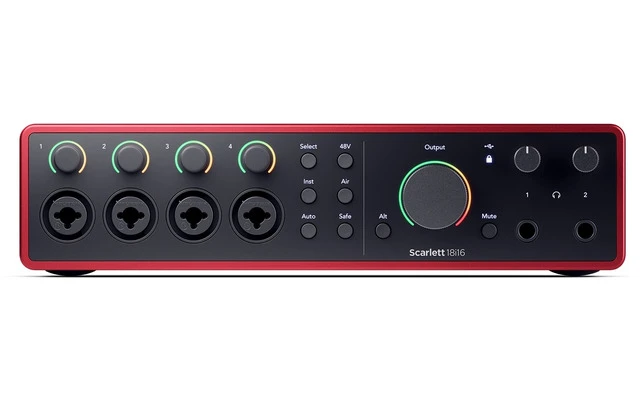 Imagenes de Focusrite Scarlett 18i16 4th Gen