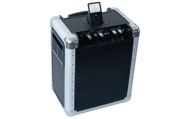 PA-201 Sistema portatil de sonido para iPod®