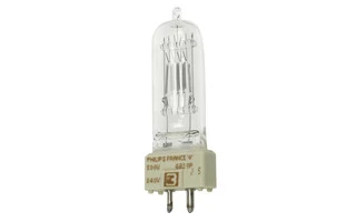 BOMBILLA HALÓGENA PHILIPS 500W / 240V,  GY9.5, 2800K, 2000h (6820P)