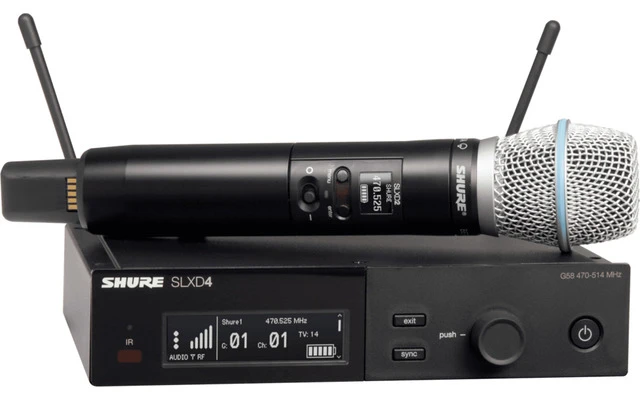 Shure SLXD24 / Beta 87A