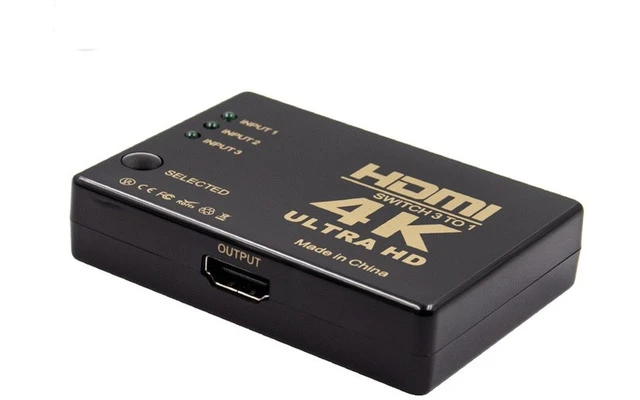Splitter HDMI 1 Salida - 3 Entradas - Manual - OEM