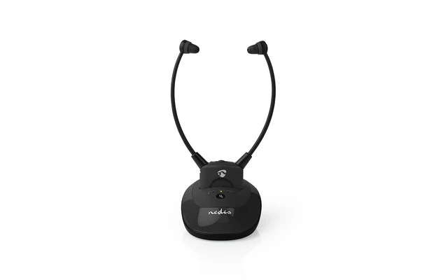 Auriculares Inalámbricos - Radiofrecuencia (RF) - Intrauditivos - Base de Carga - Gris Antracita