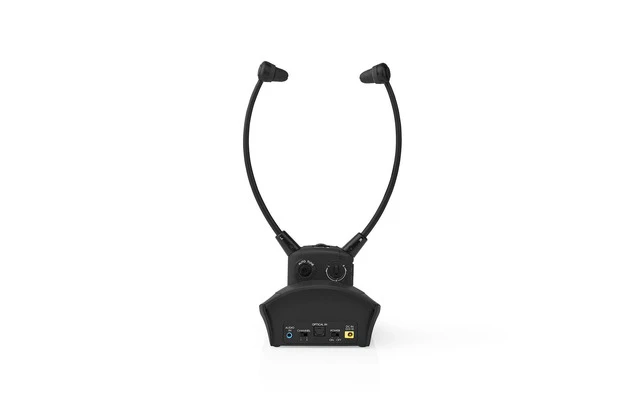 Auriculares Inalámbricos - Radiofrecuencia (RF) - Intrauditivos - Base de Carga - Gris Antracita