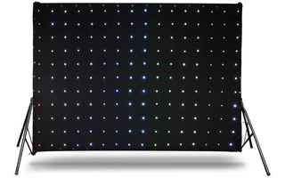 Cameo LED DROPIX 176 - Cortina de LEDs profesional con matriz de efectos 3,1 m x 2 m - Stock B