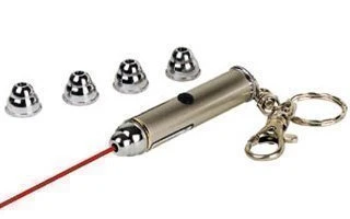 Puntero Laser de Bolsillo con 4 Gobos