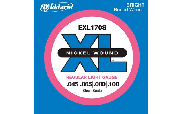 DAddario EXL170S - XL Nickel Wound Escala Corta