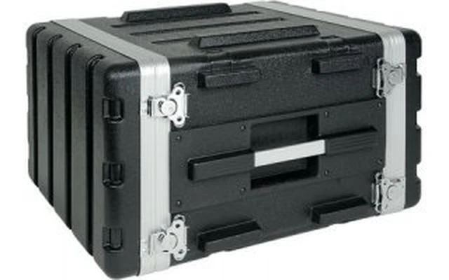 Rack Profesional ABS 6U - Doble Rail accesorios montaje incluido